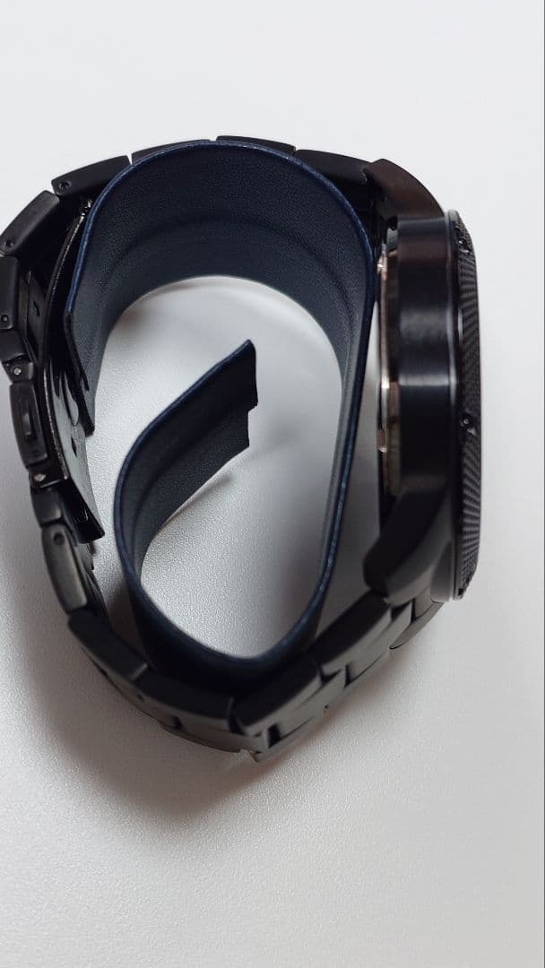 B*M様   ブラック クロノグラフ腕時計