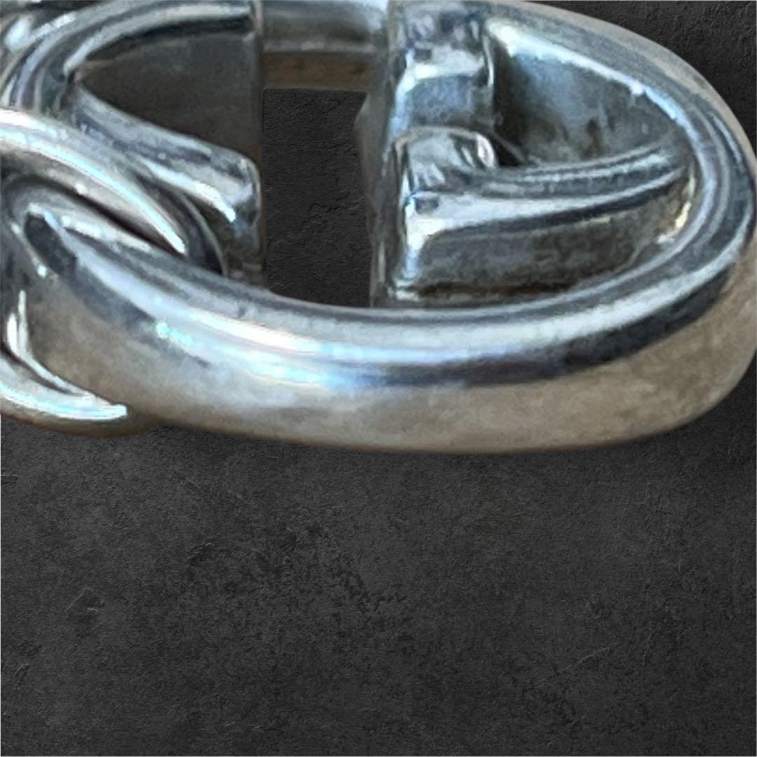 GUCCI グッチ インターロッキングGG ネックレス シルバー925 箱