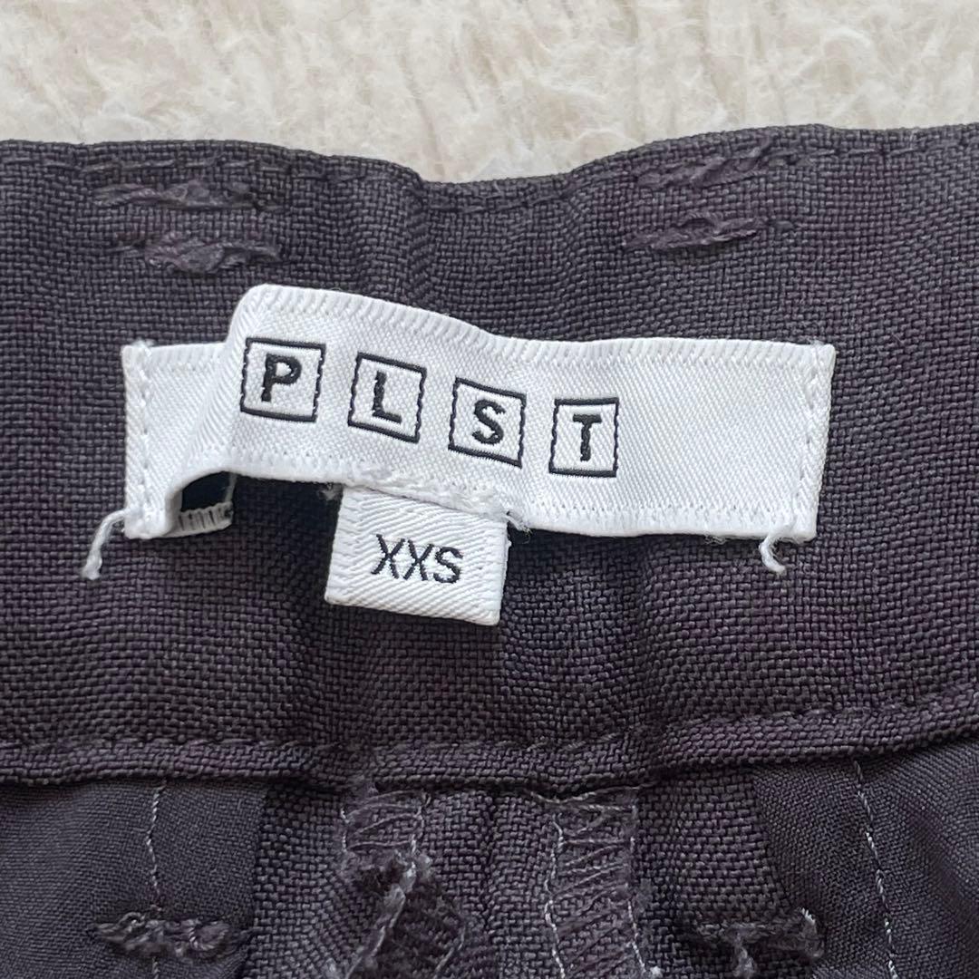 PLST プレミアムオックスカラーレスジャケット&パンツ スーツ 小さめサイズ