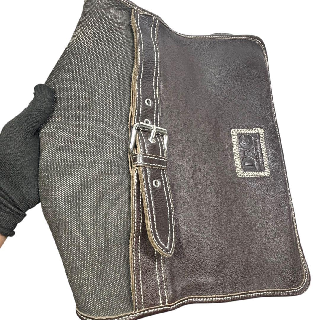 D&G DOLCE&GABBANA メッセンジャーバッグ　A4収納可能　肩掛け