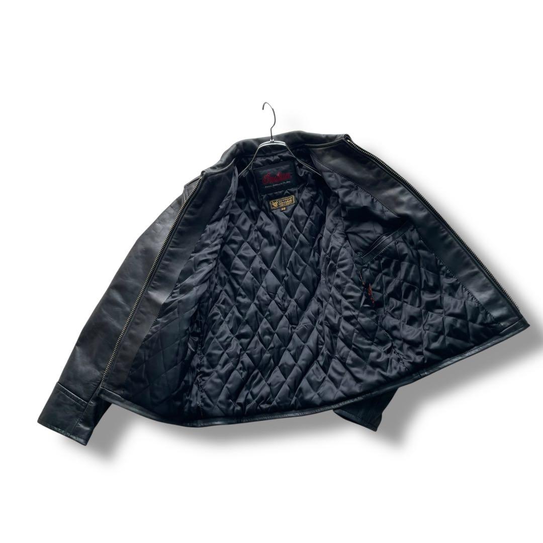 INDIAN MOTORCYCLE インディアン レザーライダースジャケット38