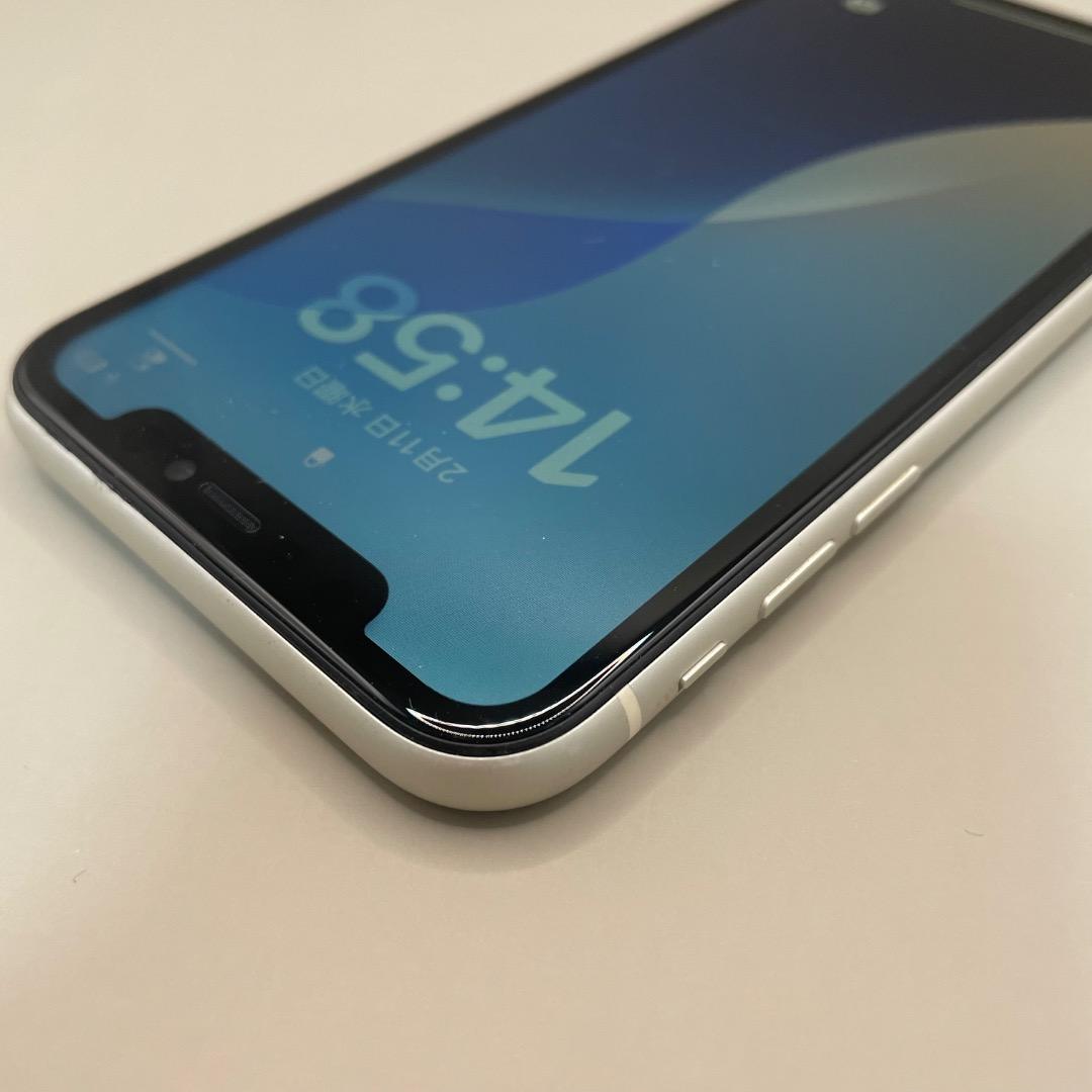美品✨iPhone11 128GB ホワイト　バッテリー新品100％