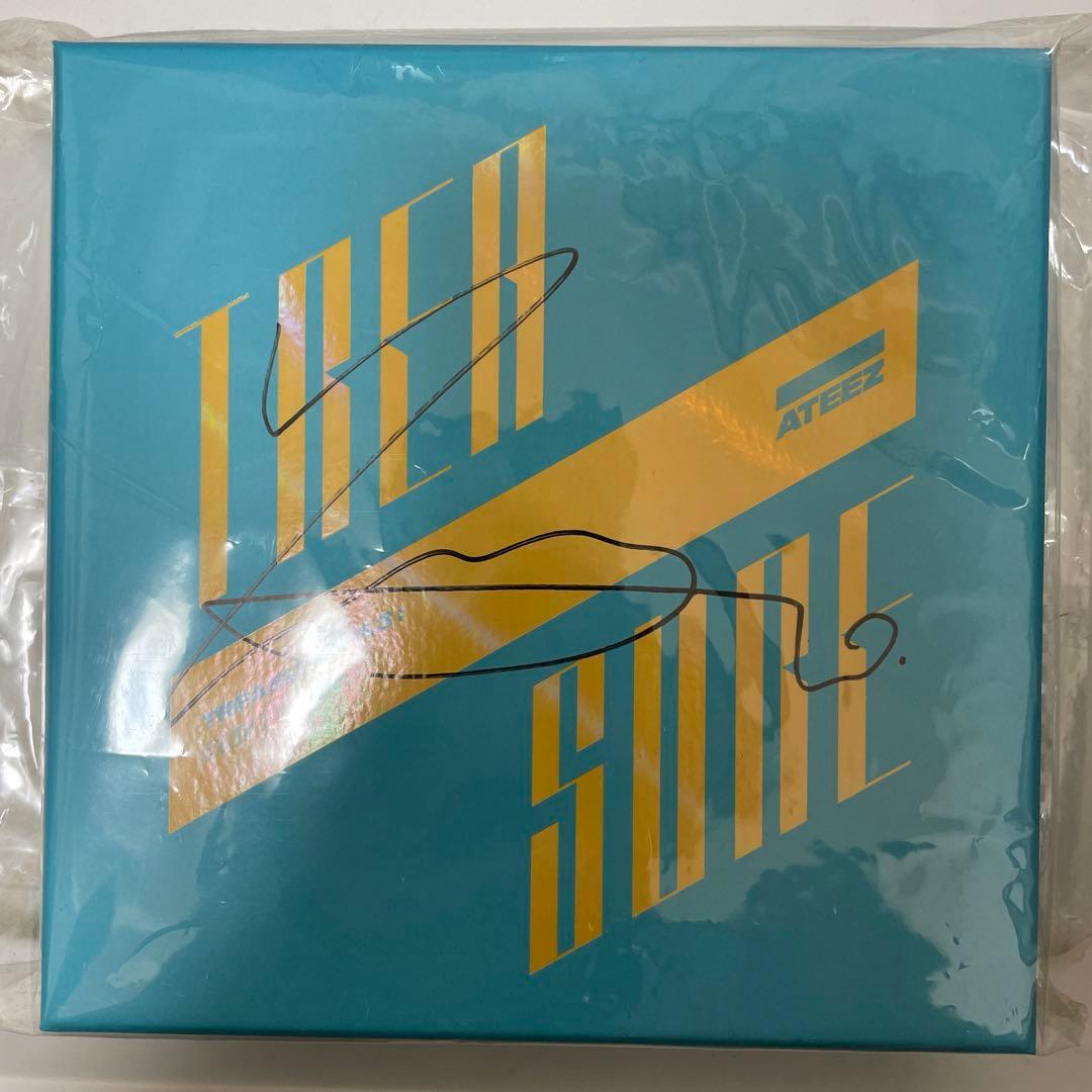 ATEEZ ウヨン 直筆サイン入り　アルバム