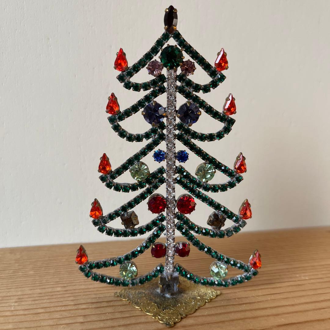 チェコ　クリスマスツリー　ビンテージ