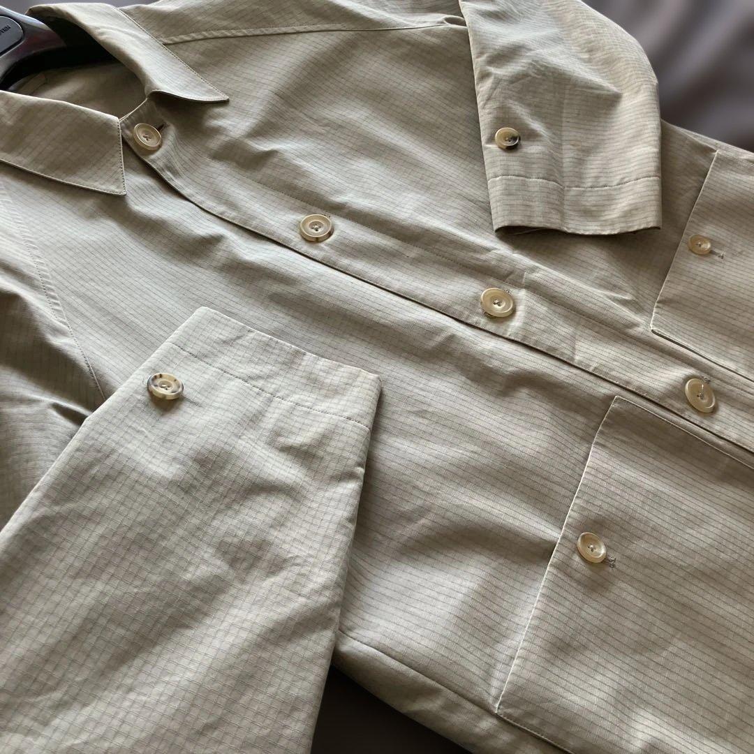 S.E.H KELLYベンタイルリップストップステンカラーコートSサイズ