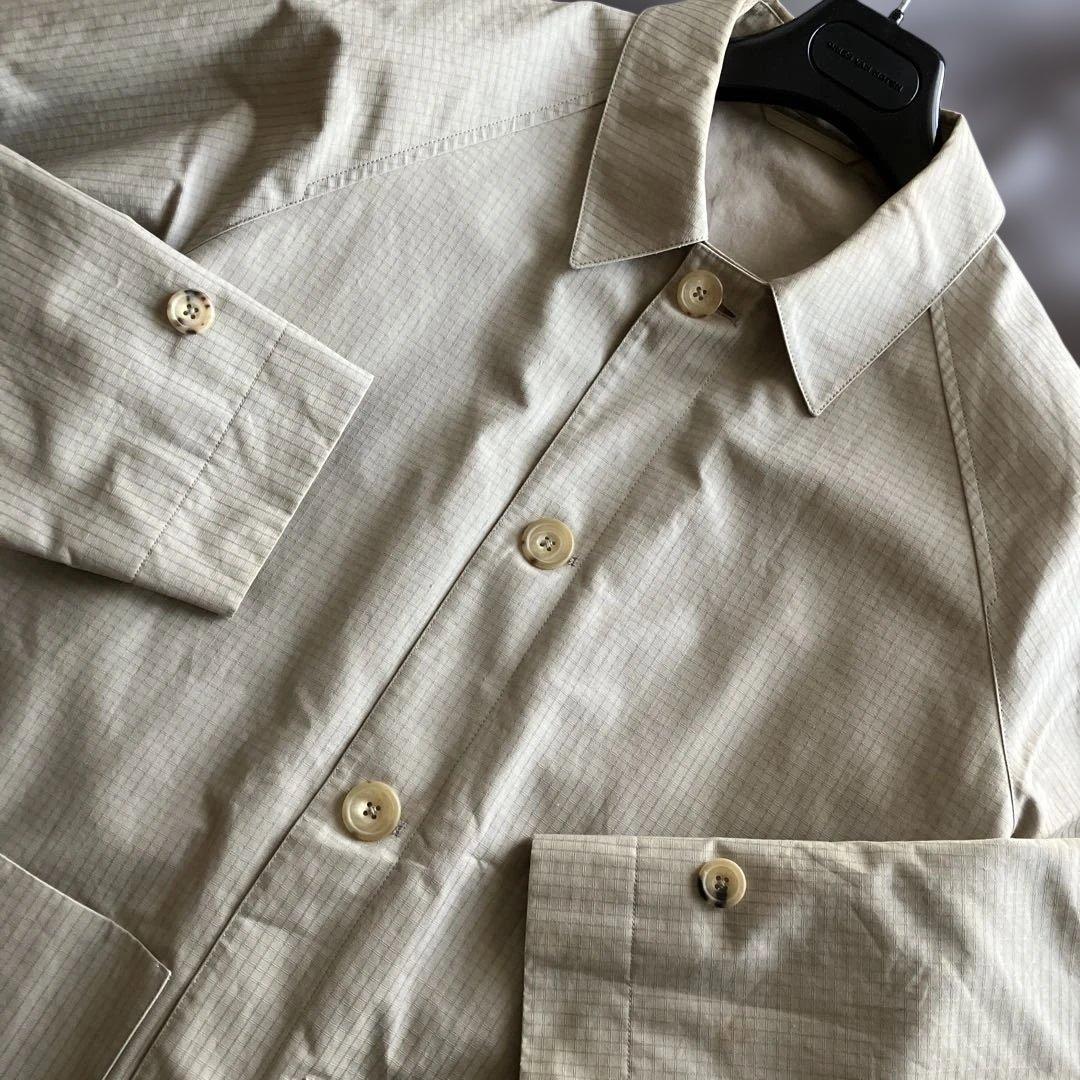 S.E.H KELLYベンタイルリップストップステンカラーコートSサイズ