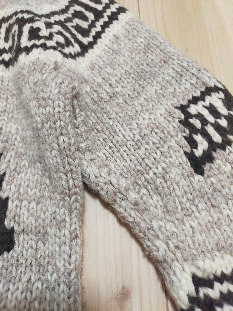 kanata カナタ カウチン ニット セーター ノルディック 鳥モチーフ