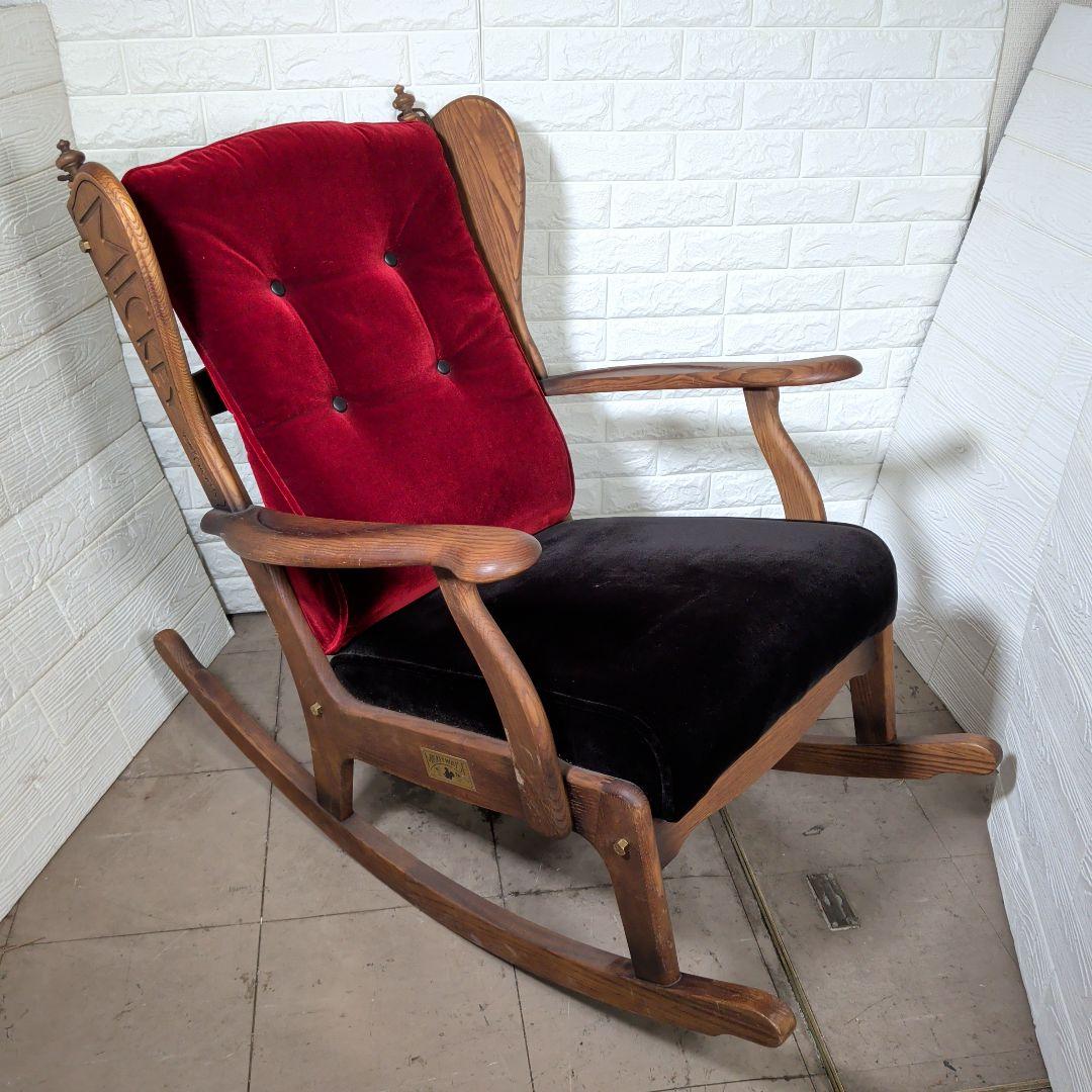 OTONA Disney Style ミッキーマウス ロッキングチェア　カリモク