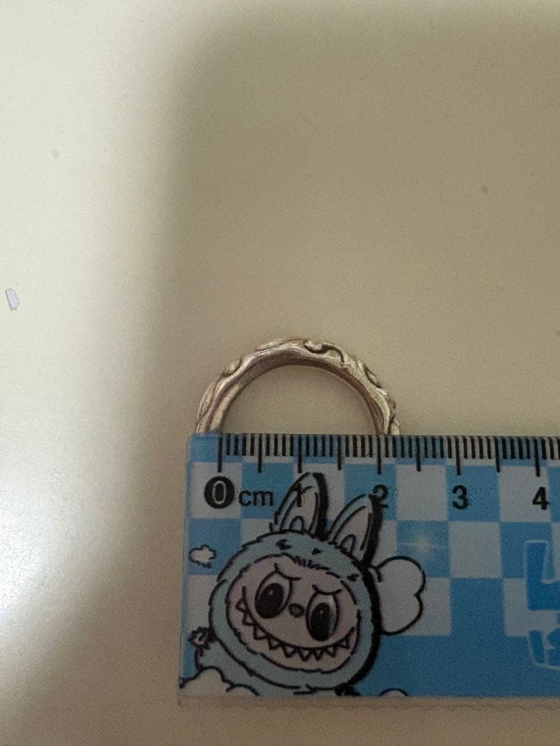 美品　CHROME HEARTS クロムハーツ スクロールバンド リング　指輪