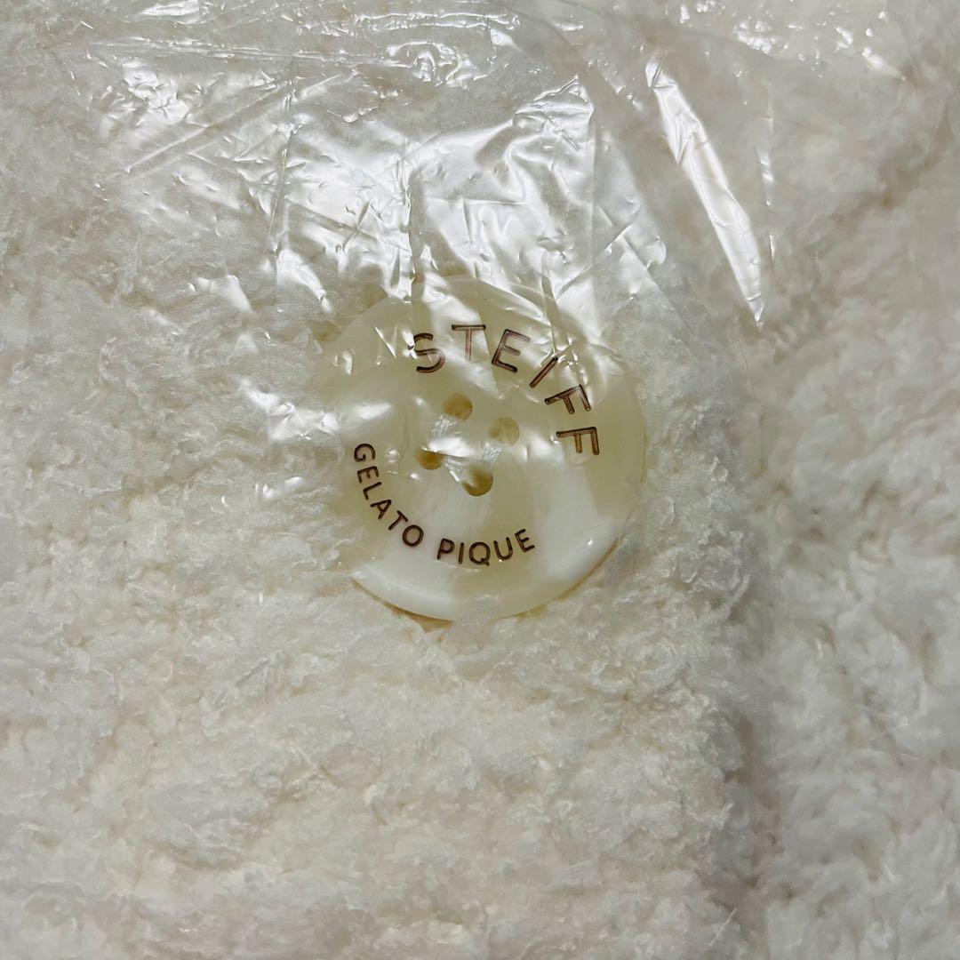 【新品】ジェラートピケ Steiff シュタイフ フェアアイル柄カーディガン