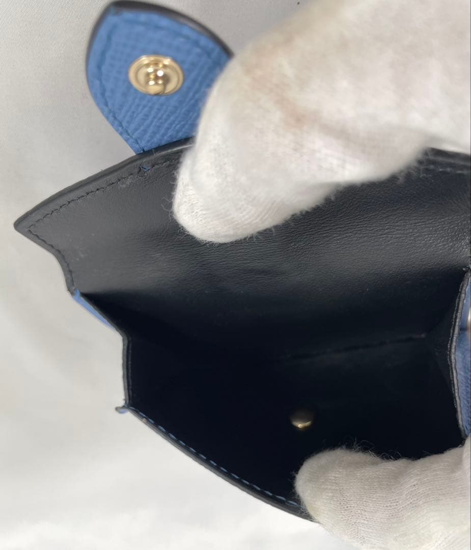 未使用に近い SMYTHSON スマイソン 三つ折り財布 PANAMA パナマ