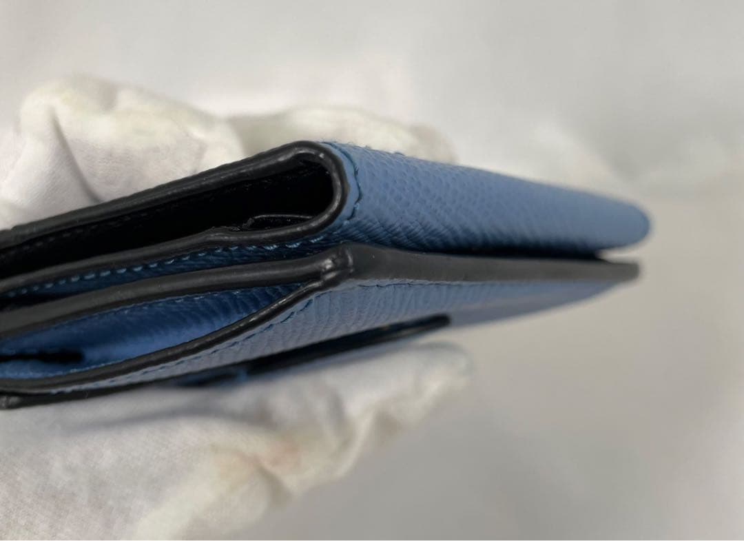 未使用に近い SMYTHSON スマイソン 三つ折り財布 PANAMA パナマ