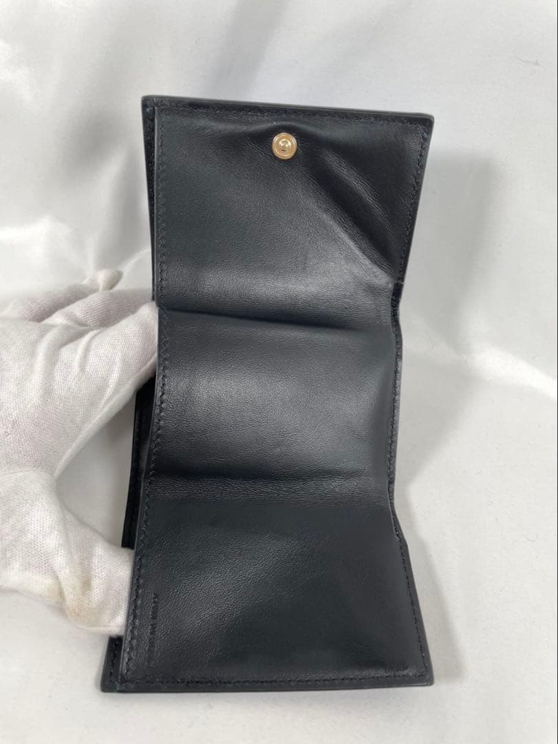 未使用に近い SMYTHSON スマイソン 三つ折り財布 PANAMA パナマ