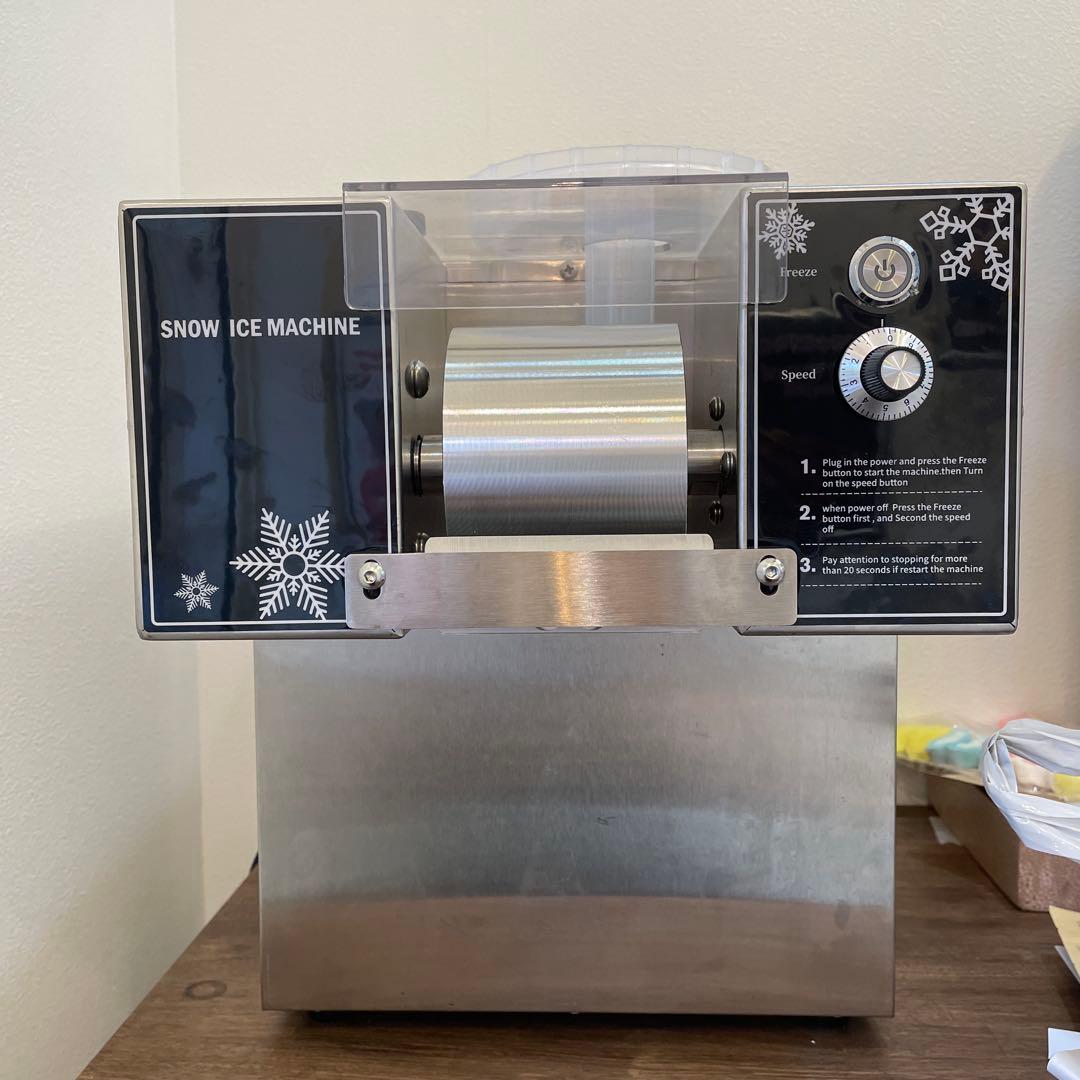 ZB-XBJ60 かき氷機 110V 360W 糸ピンスかき氷機