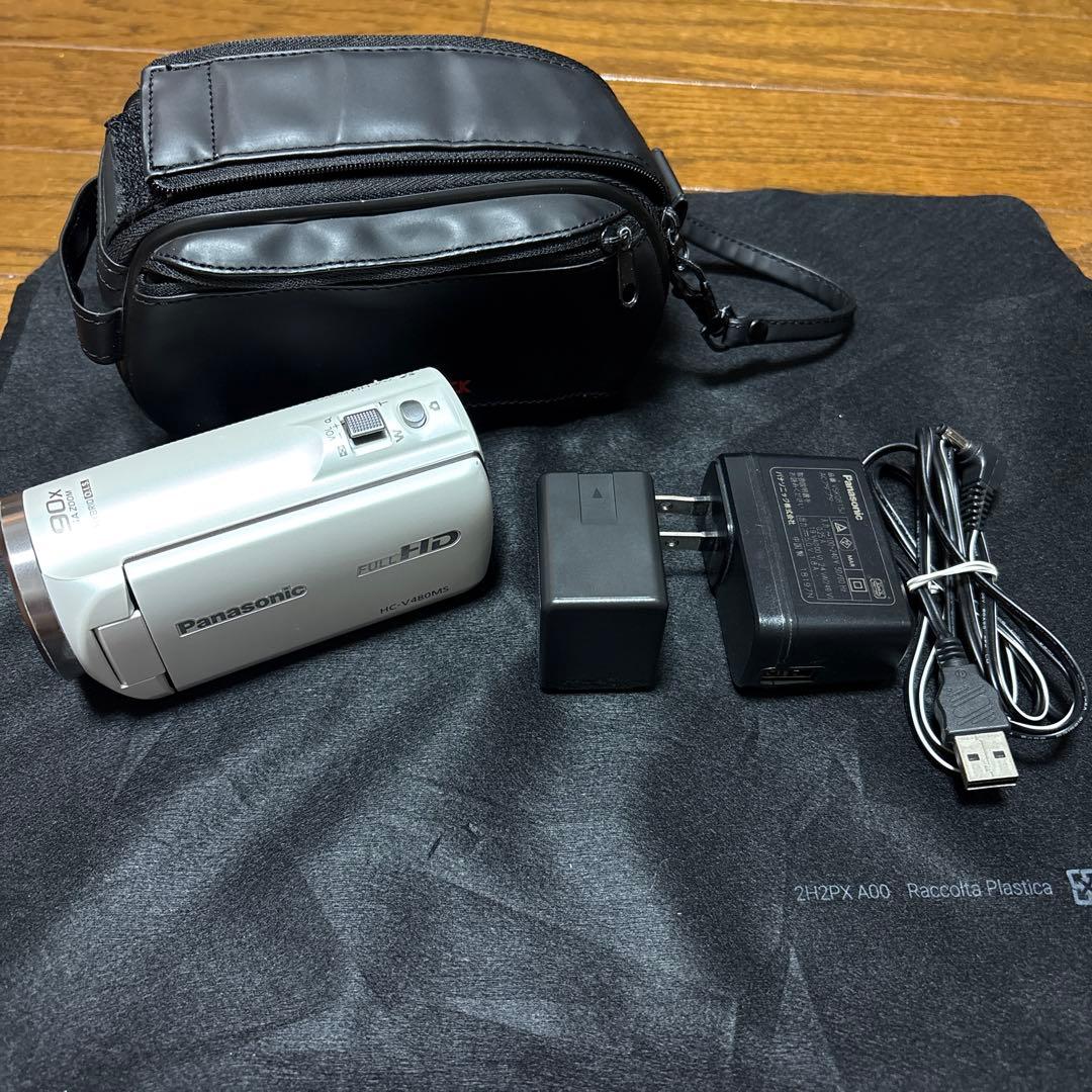 パナソニック　HC-V480MS 長時間バッテリー✨