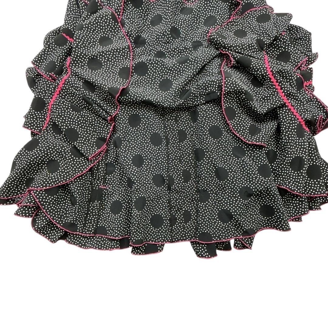 フラメンコ衣装　Lopez de santos スペイン製 ドット フリル