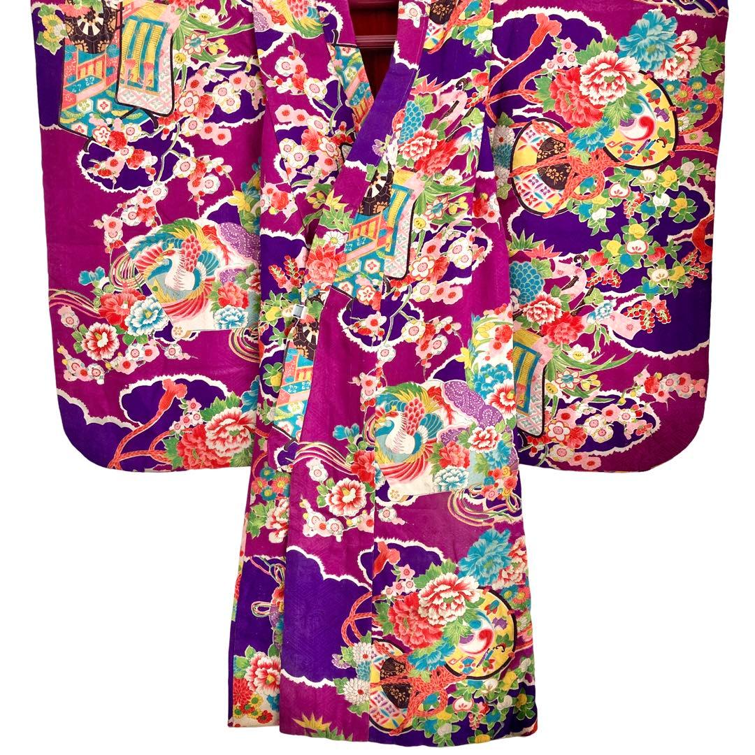 アンティーク　女の子　子供着物　NO2