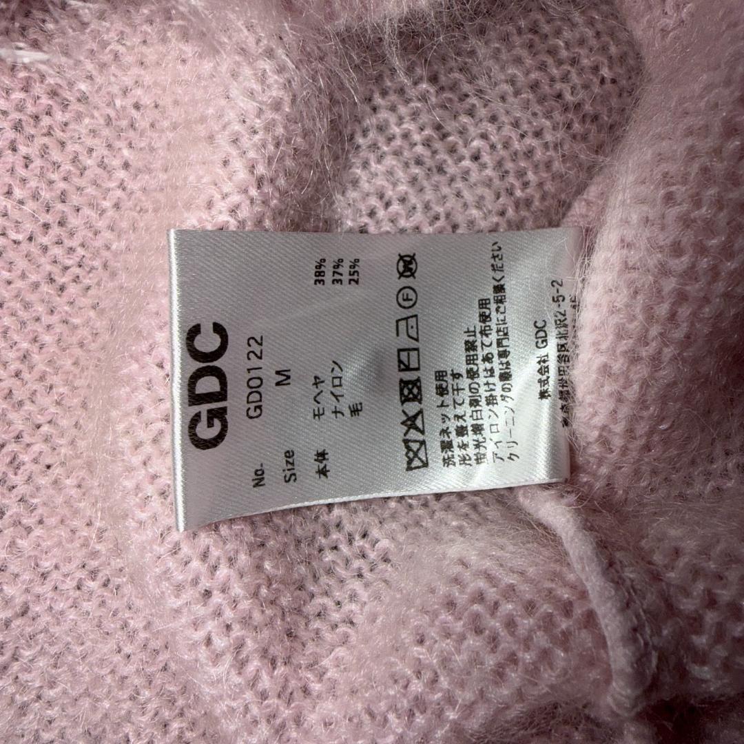 MINEDENIM × GDC collabo　MOHAIR CARDIGAN