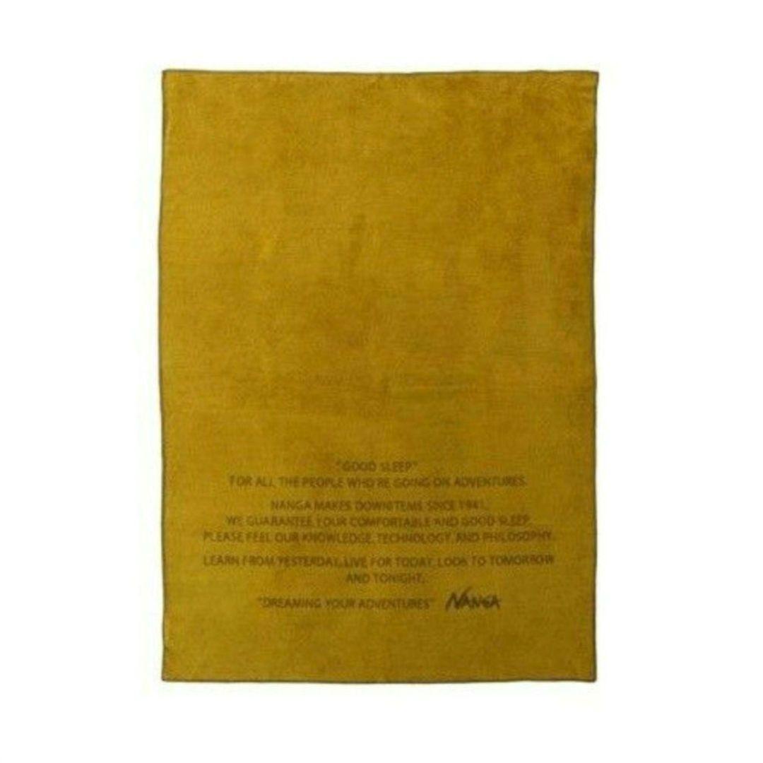 新品未開封 NANGA ナンガ コットンブランケット シングル ベージュカーキ