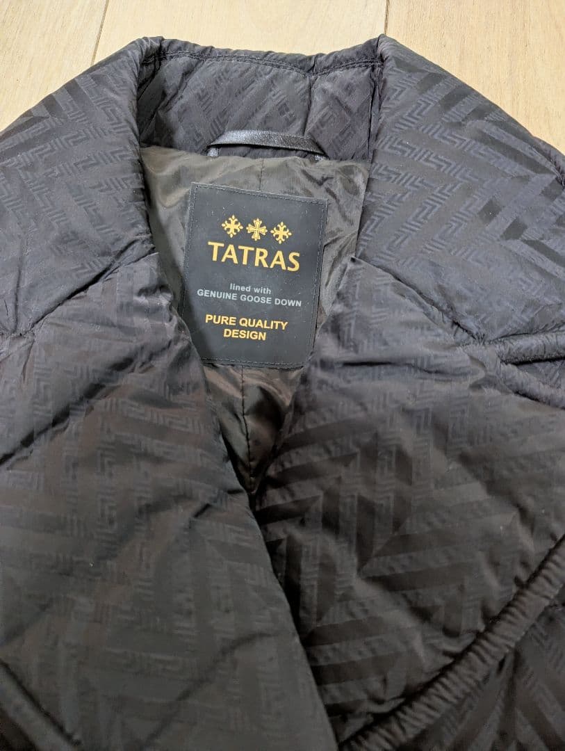 タトラス　ダウン ジャケット　レディース 　02 ブラック　Rライン