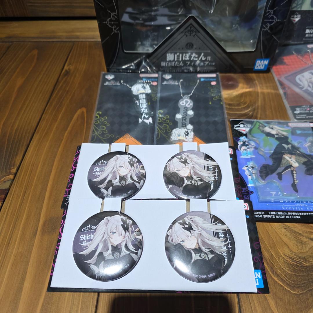 一番くじ ホロライブ villain style 獅白ぼたん セット