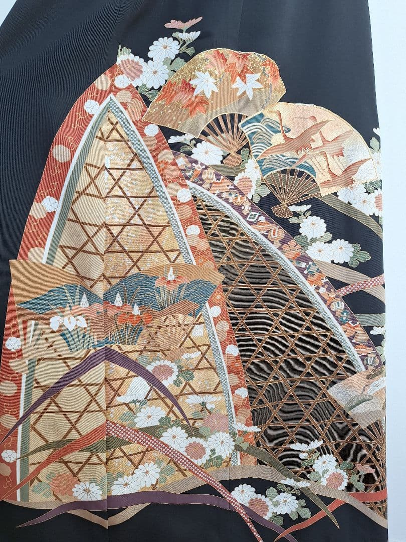 着物リメイクワンピース3630