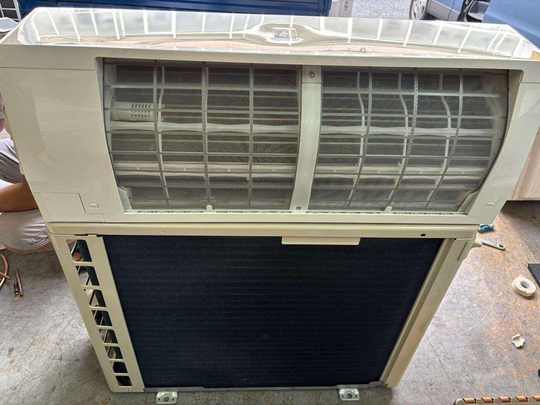 SHARP エアコン AC-R56ATC/AU-R56ATY 18畳用 中古美品