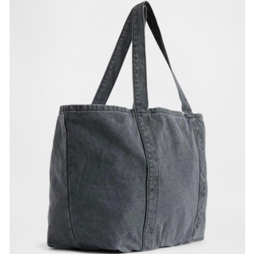 新品未使用タグ付き GAP ギャップ ロゴトートバッグ ブラック 黒