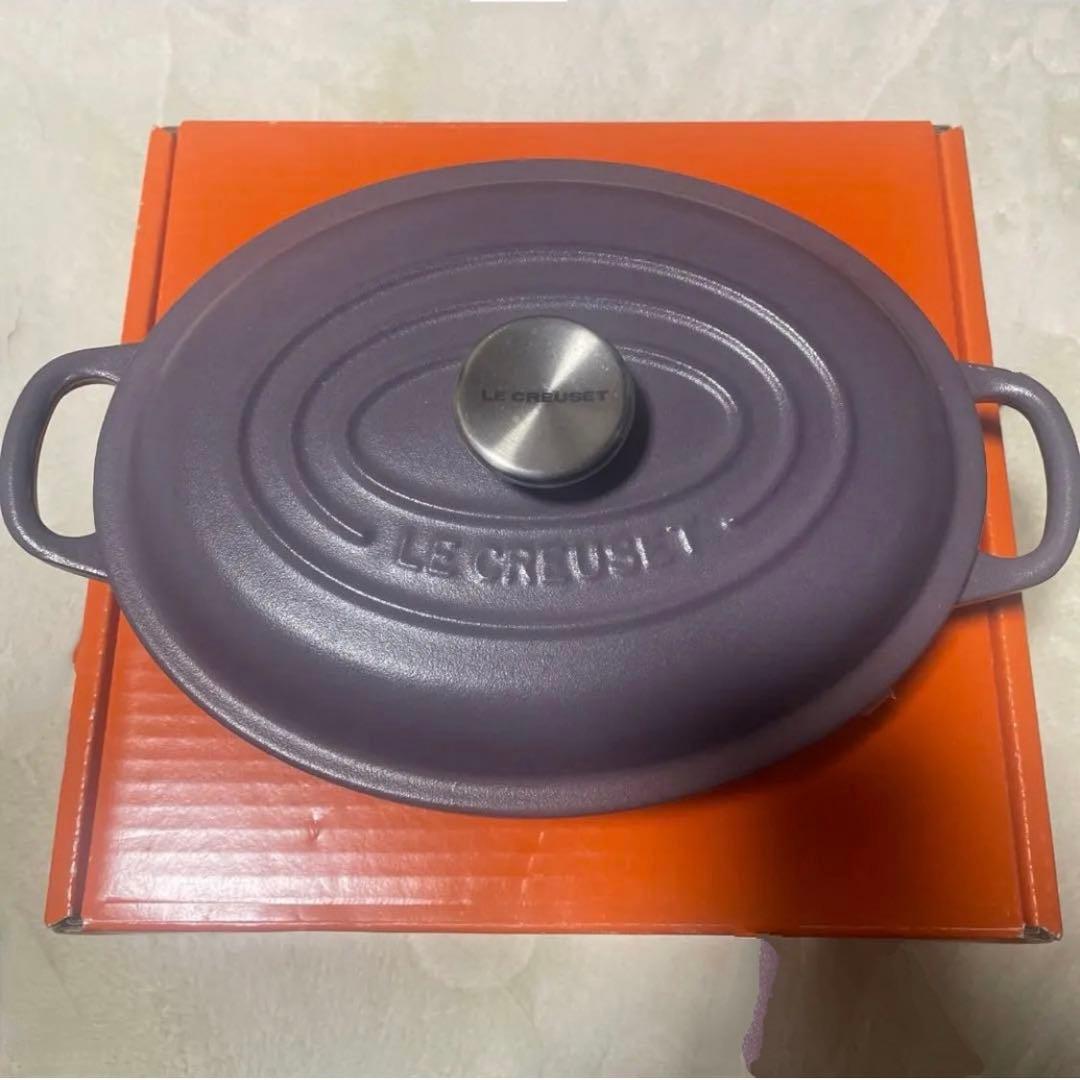 《新品》廃盤 ルクルーゼ 21cm ビュッフェオーバルキャセロール 浅鍋
