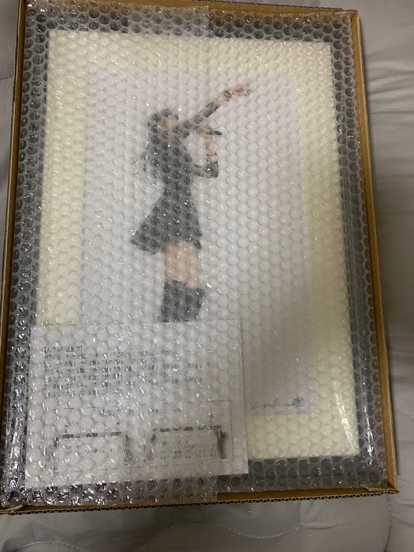 森高千里　額入りイラスト