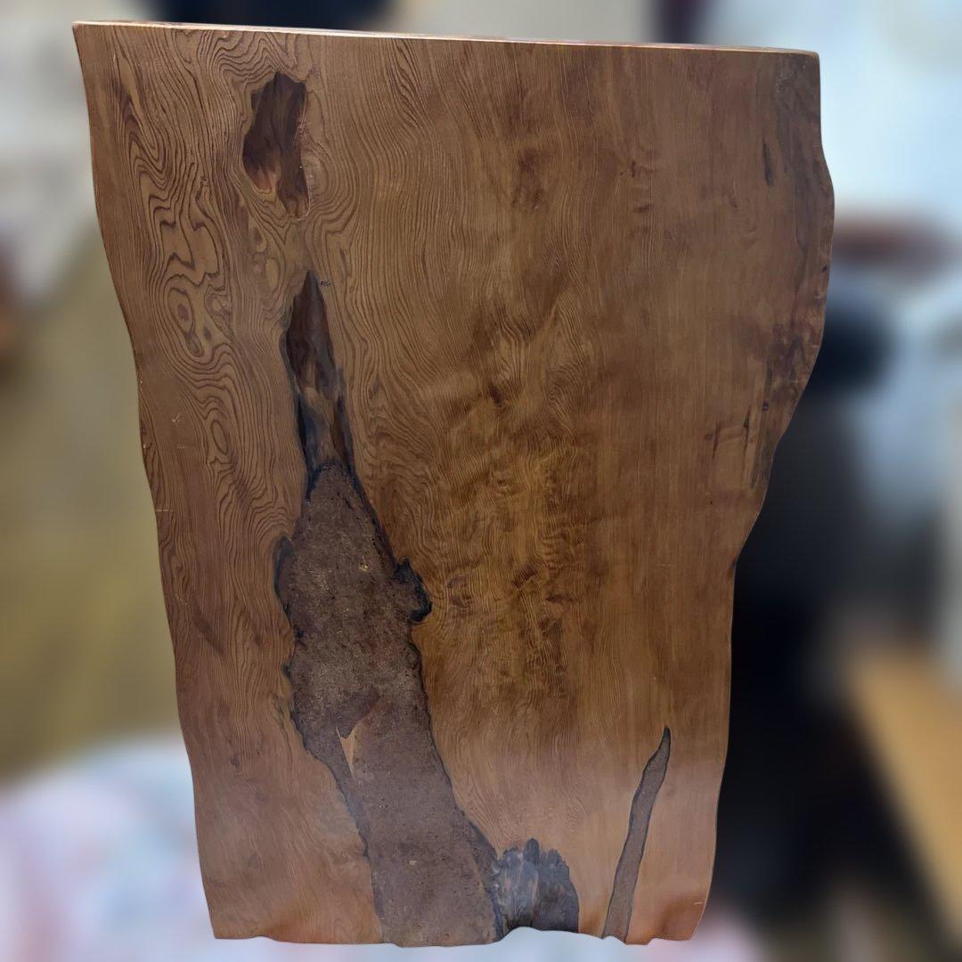 美品　希少　世界遺産　屋久杉　座卓　セパレートタイプ　樹齢1,000年以上