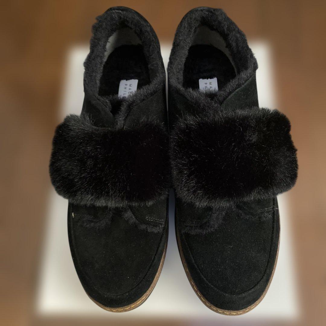 MACINTOSH PHILOSOPHY ベルクロストラップ ボアスニーカー