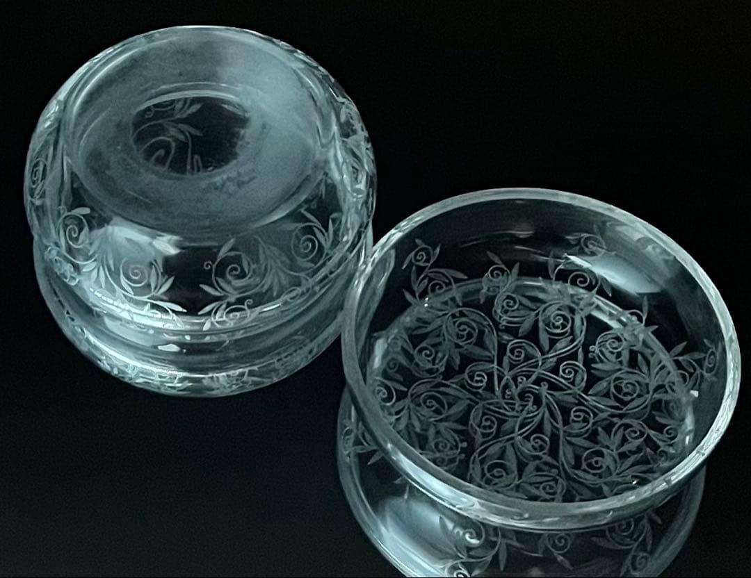 BACCARATオールドバカラ /※ゴルフジュアン 蓋物