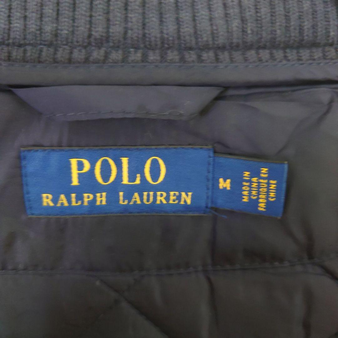 【Ralph Lauren】エンブレムロゴ キルティングベスト A-3109