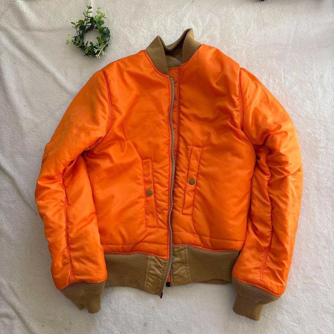 レア✨美品✨ALPHA アルファ MA-1 フライトジャケット　リバーシブル