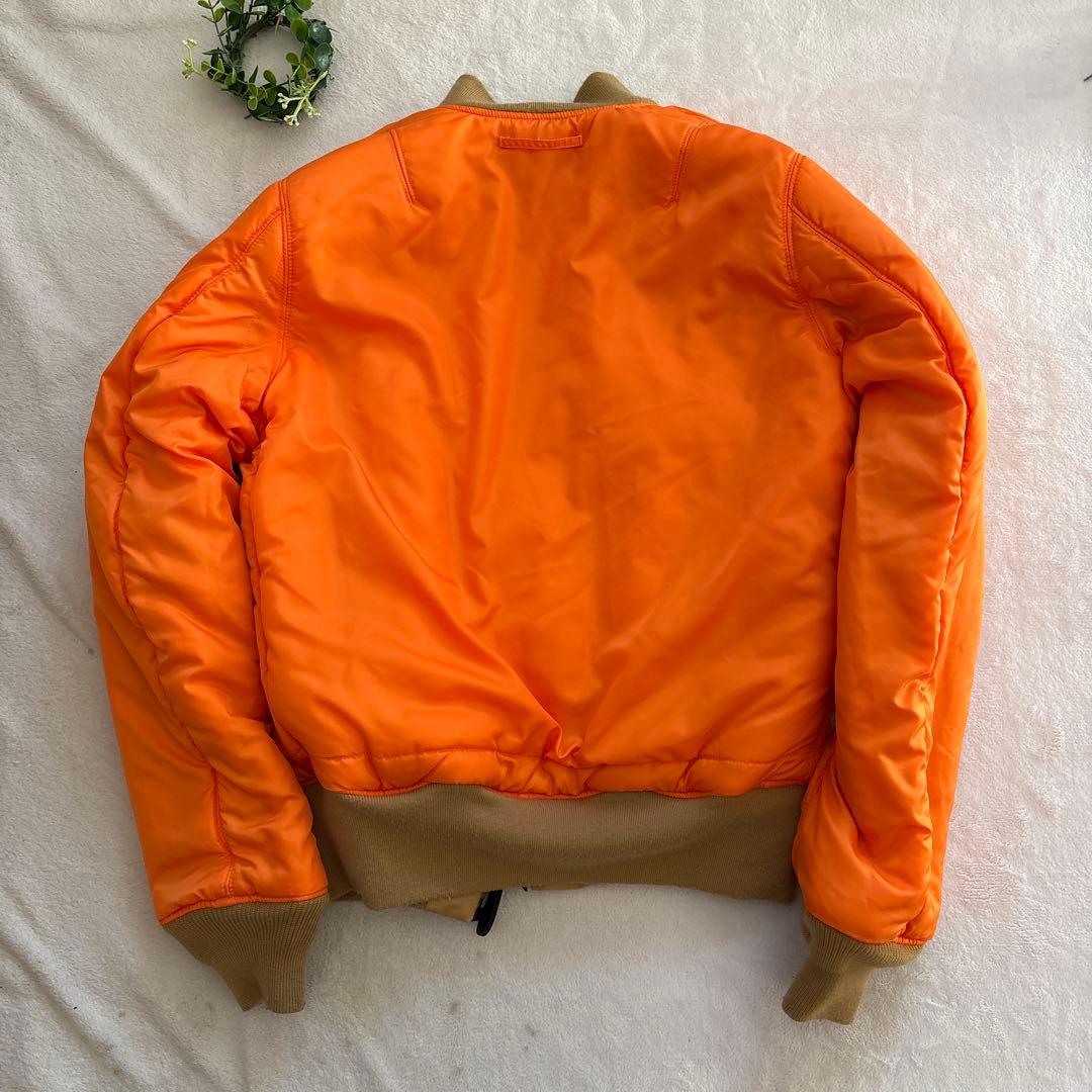 レア✨美品✨ALPHA アルファ MA-1 フライトジャケット　リバーシブル