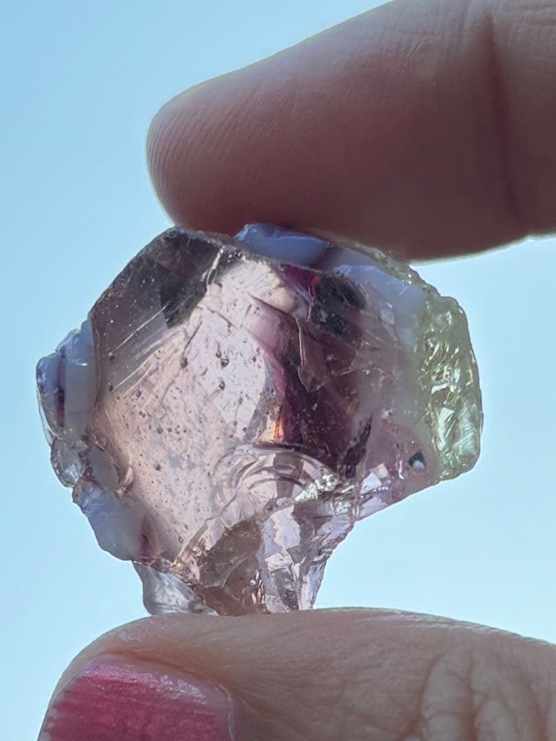 マルチ　アンダラクリスタル　アメリカ　シェラネバダ産　アンダラ　希少　レインボー