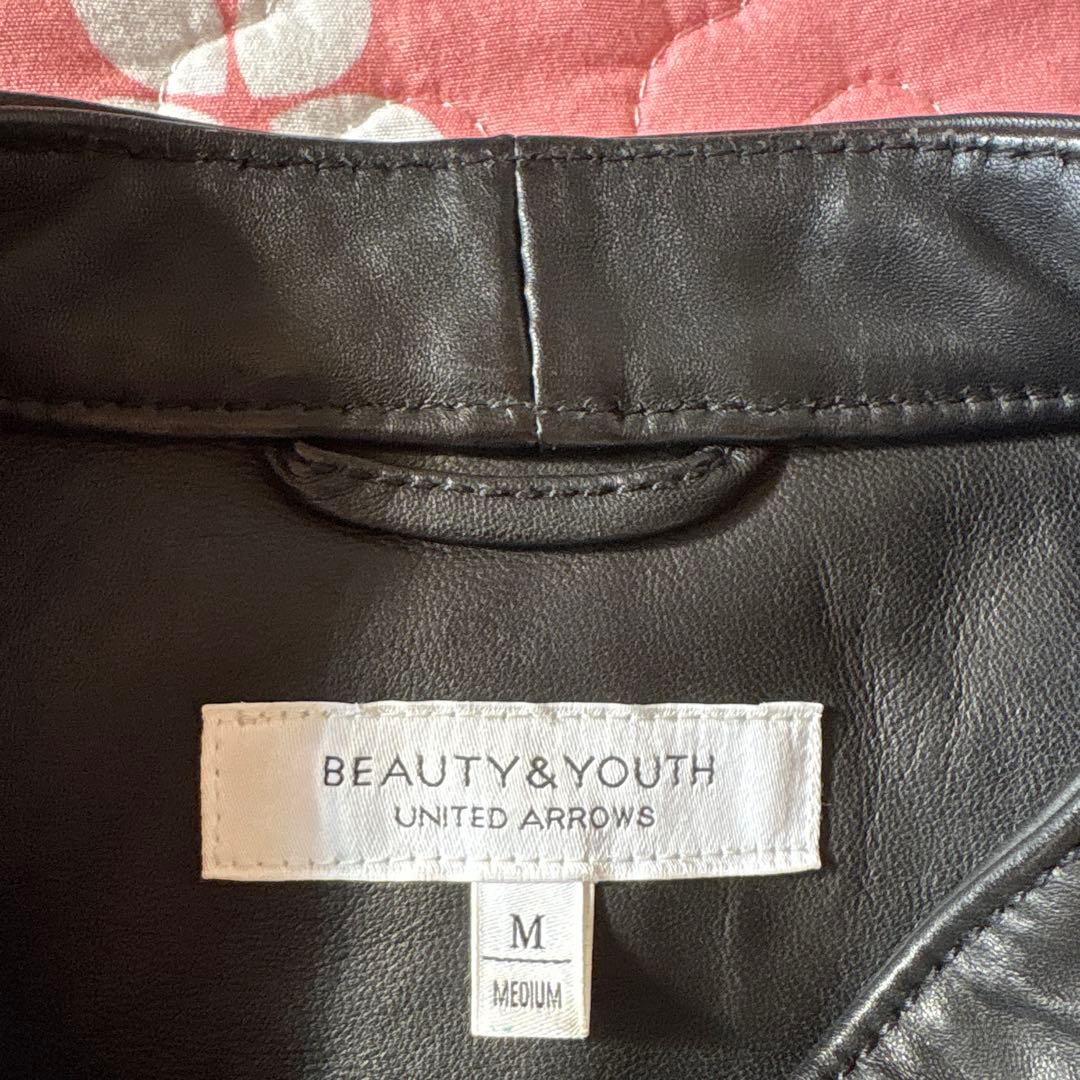 BEAUTY&YOUTH UNITED ARROWS シープ シングルライダース