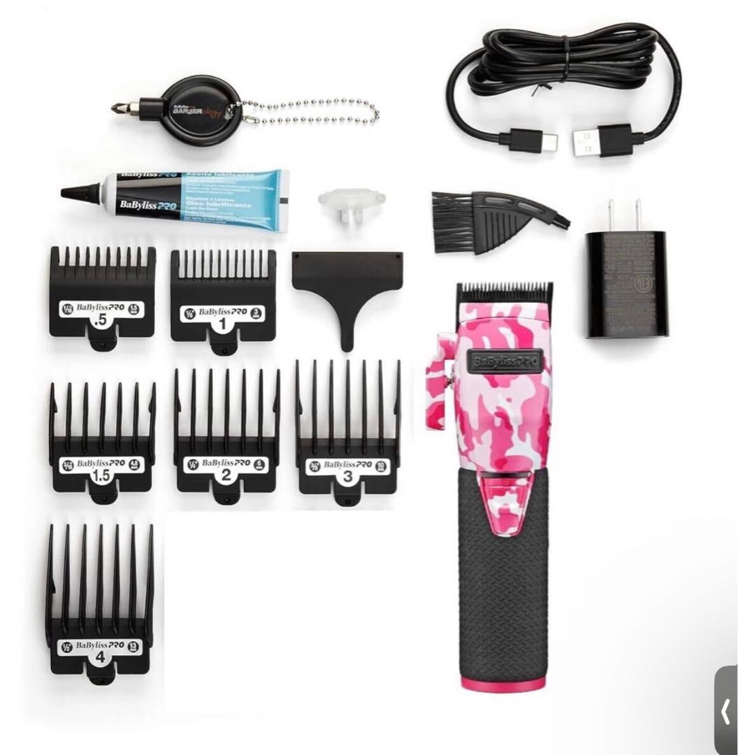Babyliss Pro Limited FX+ Pink バリカン　トリマー