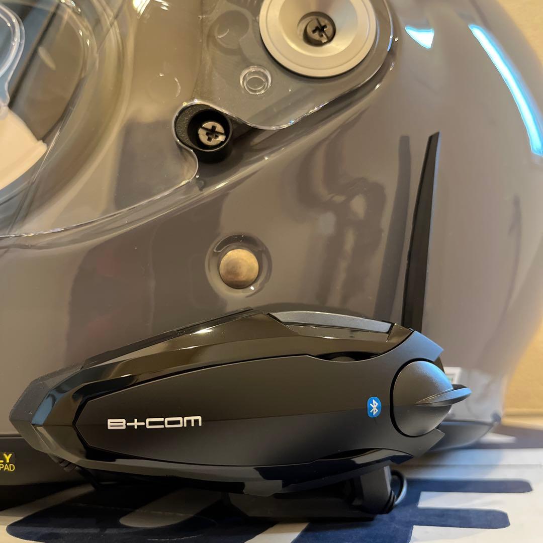 【インカム付き】SHOEI グラムスター バサルトグレーS・XSサイズ