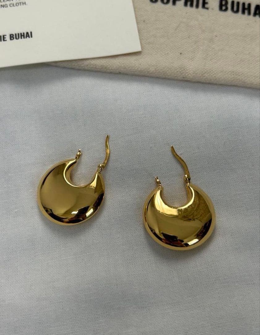 Sophie Buhai ソフィーブハイゴールド クラシック ピアス ペア