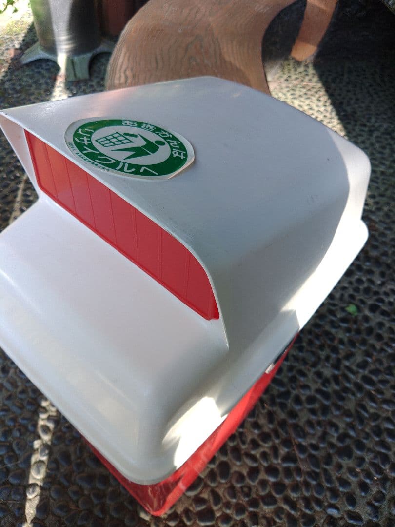 コカ・コーラ ごみ箱 中型 赤