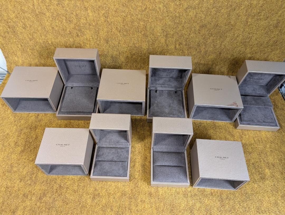 まとめ売り　ショーメ　CHAUMET　空箱　箱　ボックス　リング　ネックレス