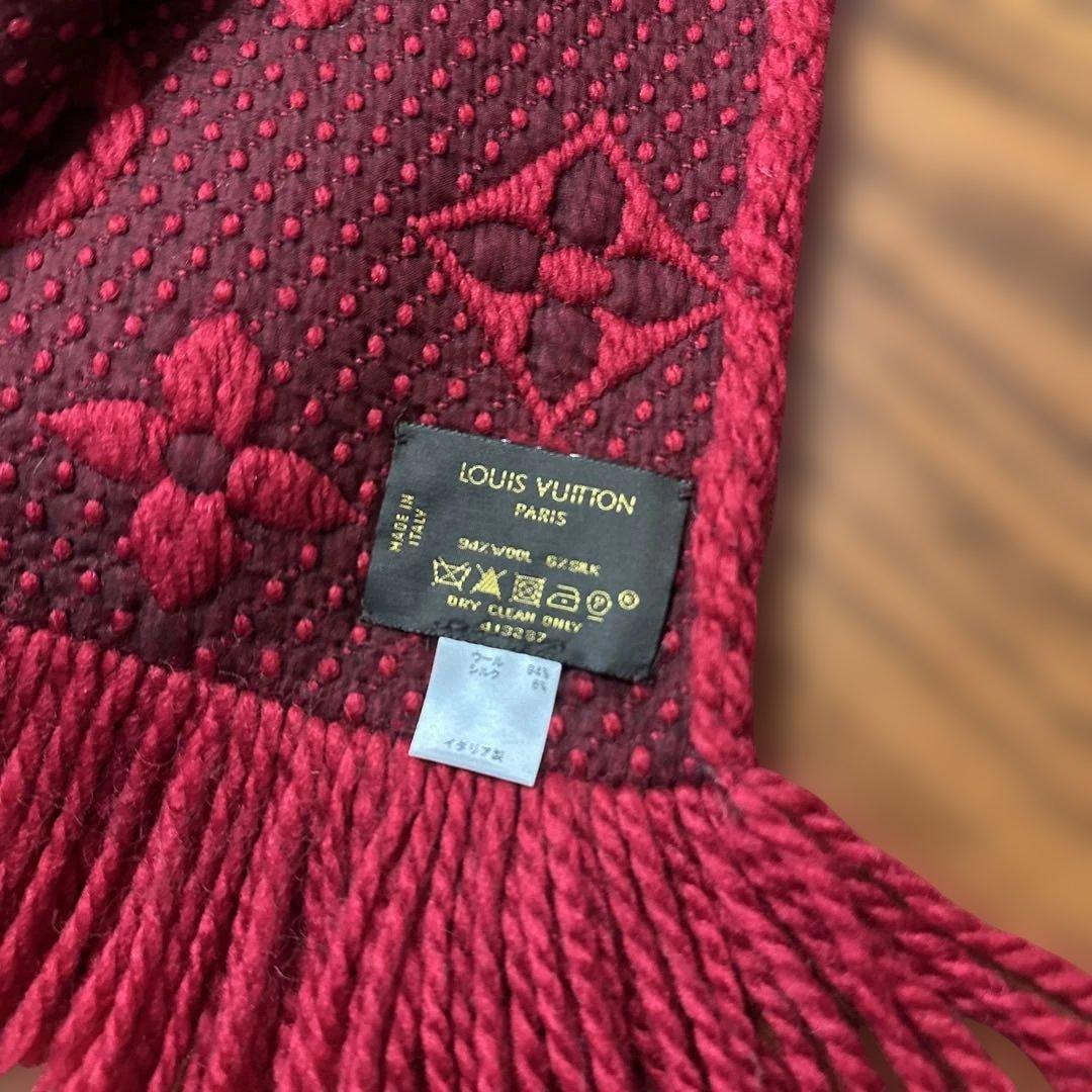 Louis Vuitton マフラー　赤