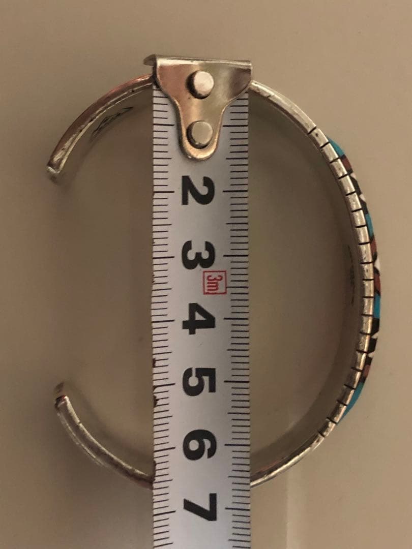 SAAD サード　ターコイズ バングル　STERLING Silver 925