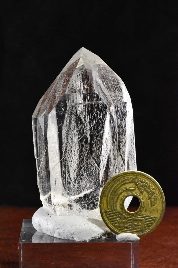 パキスタン スカルドゥ産 クリアクォーツ チューブインクルージョン