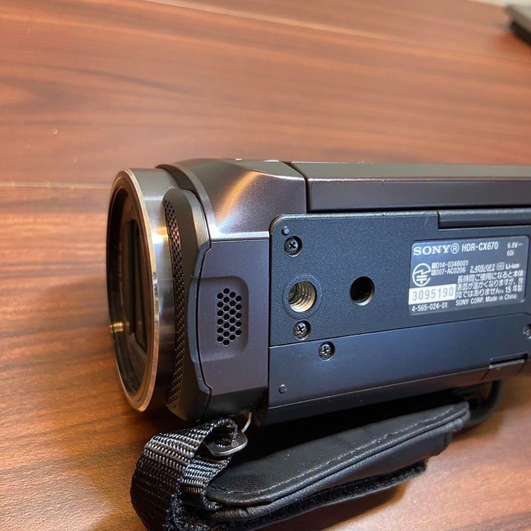 SONY HDR-CX670 ビデオカメラ 3066