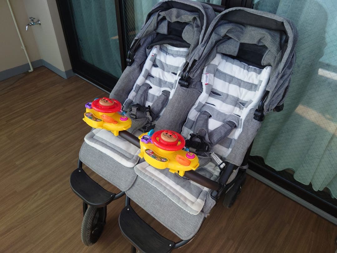 ★たのメル便発送 おまけ付 エアバギー ココダブル EXフロムバース ベビーカー