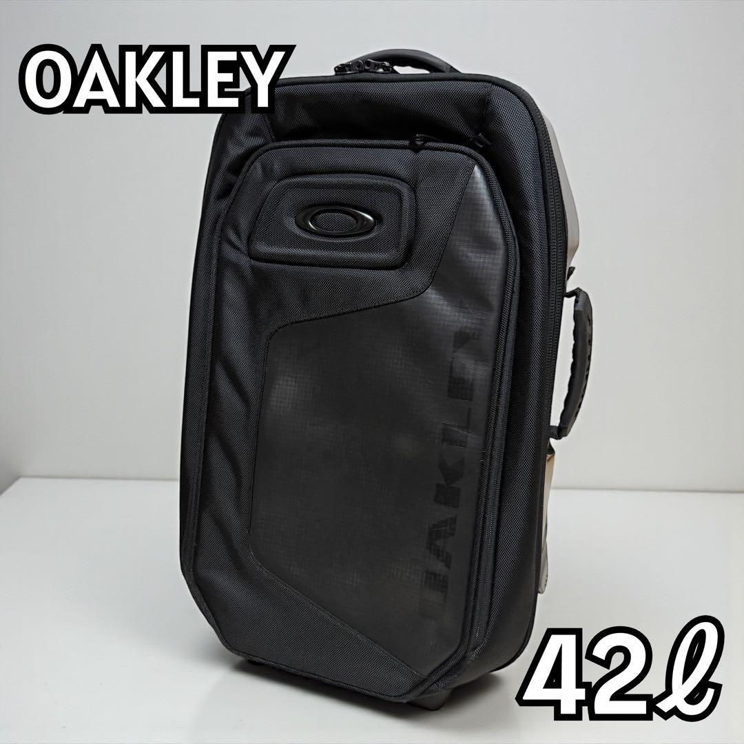 【希少】OAKLEYオークリー スーツケース　ブラック　キャリーバッグ42ℓ