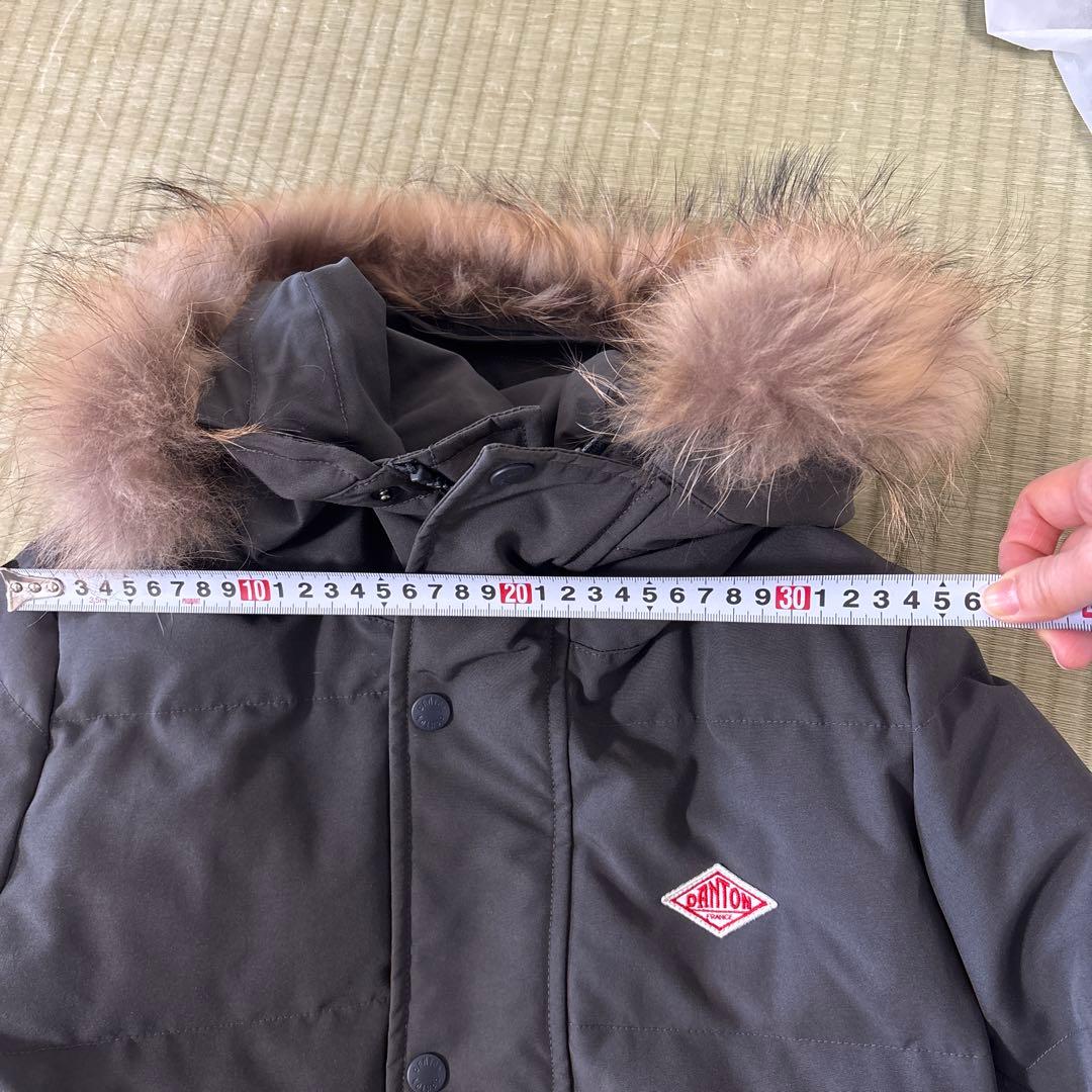 DANTON ダウンジャケット ダークグレー・サイズ34